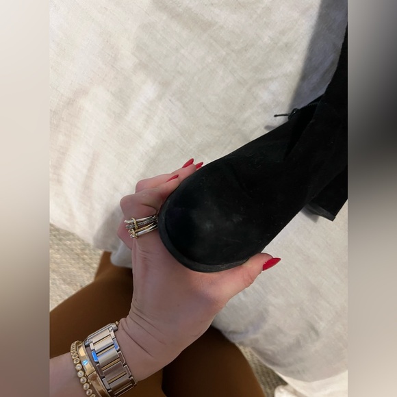 Stuart Weitzman Black Over the Knee Boots - Picture 7 of 10